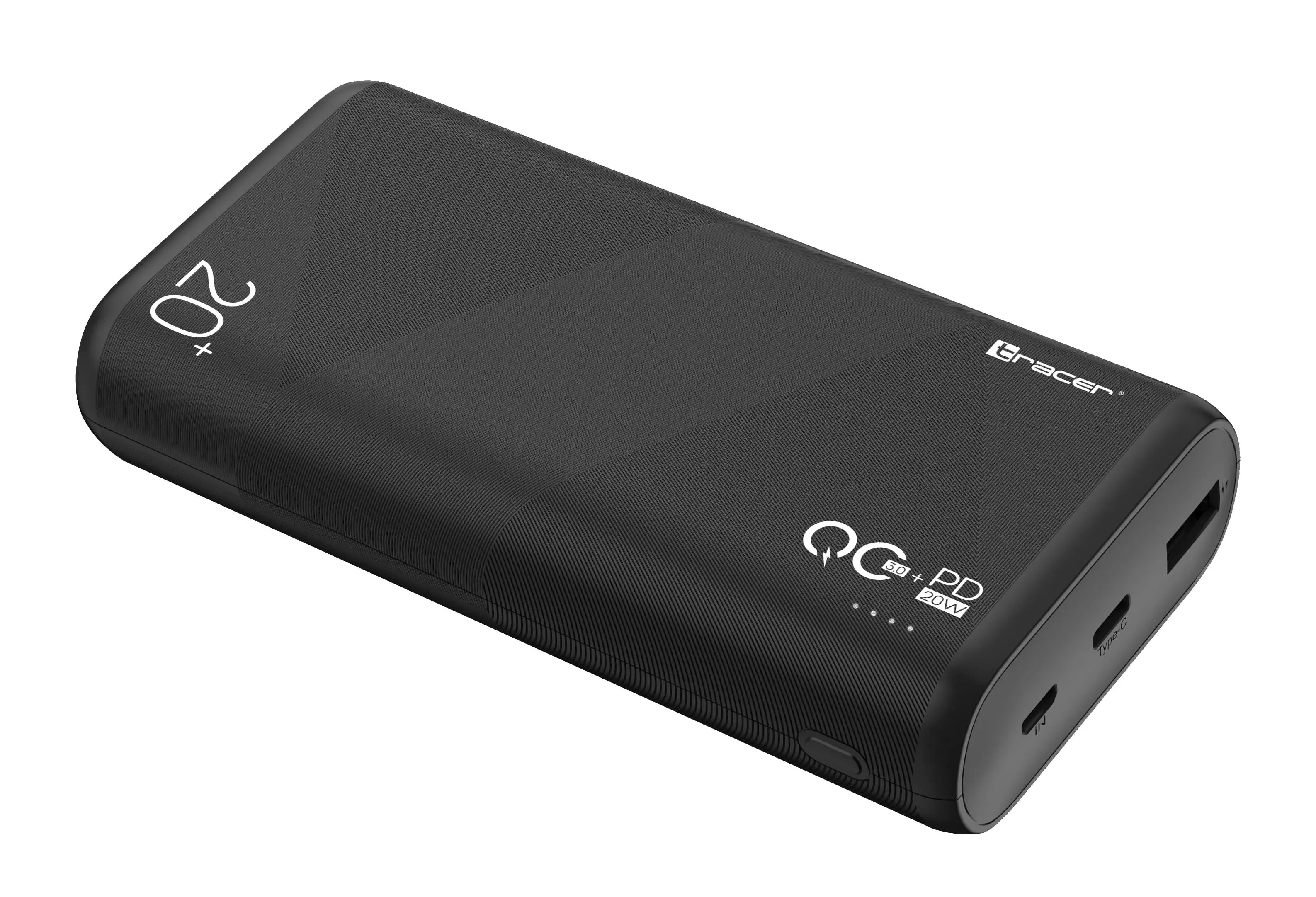 Powerbank Tracer AMOS TRABAT47094 20000mAh QC 3.0 PD 20W Czarny