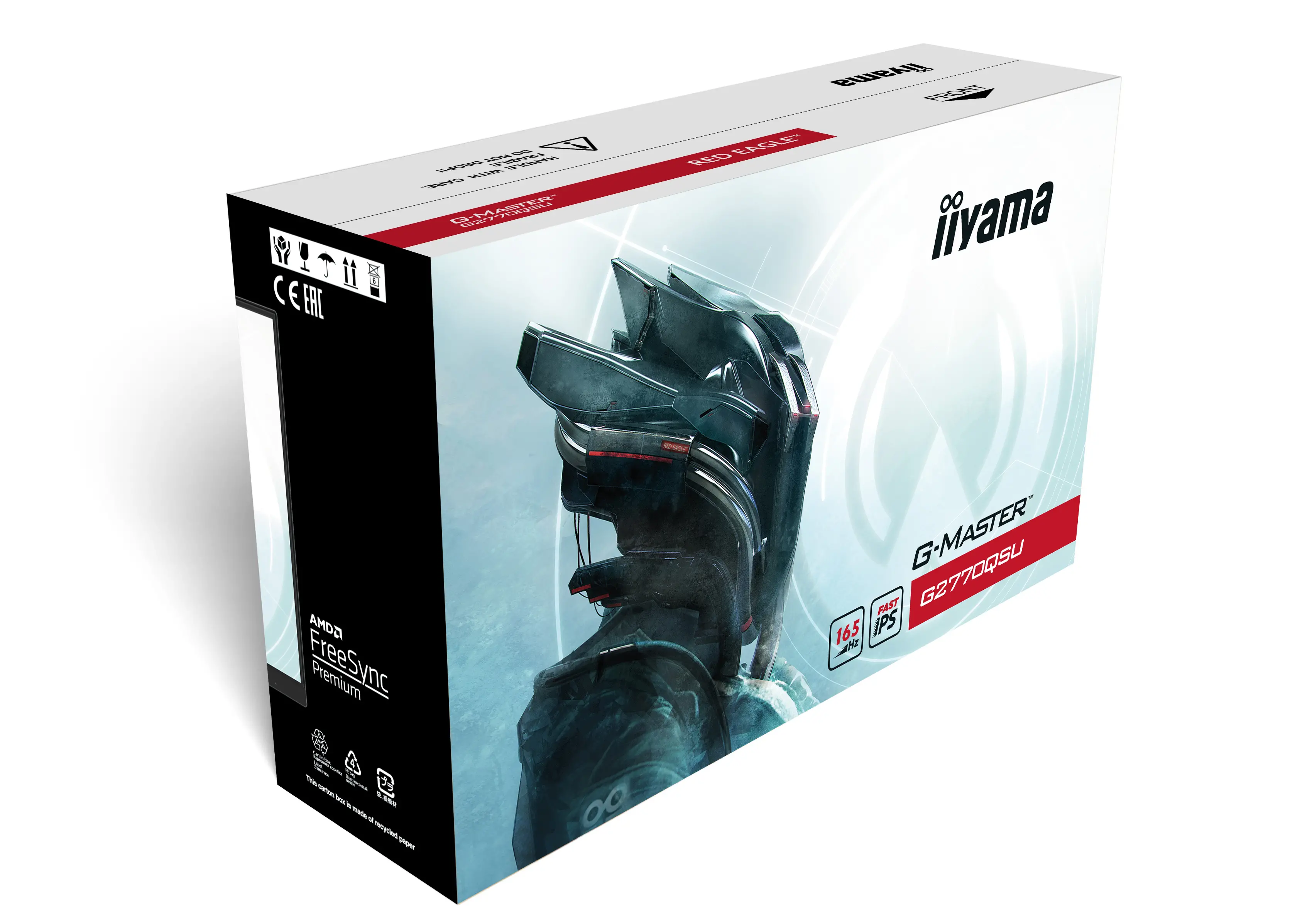 Monitor iiyama G-Master Red Eagle G2770QSU-B1 A  27" 2K IPS 165Hz 0,5ms Gamingowy
