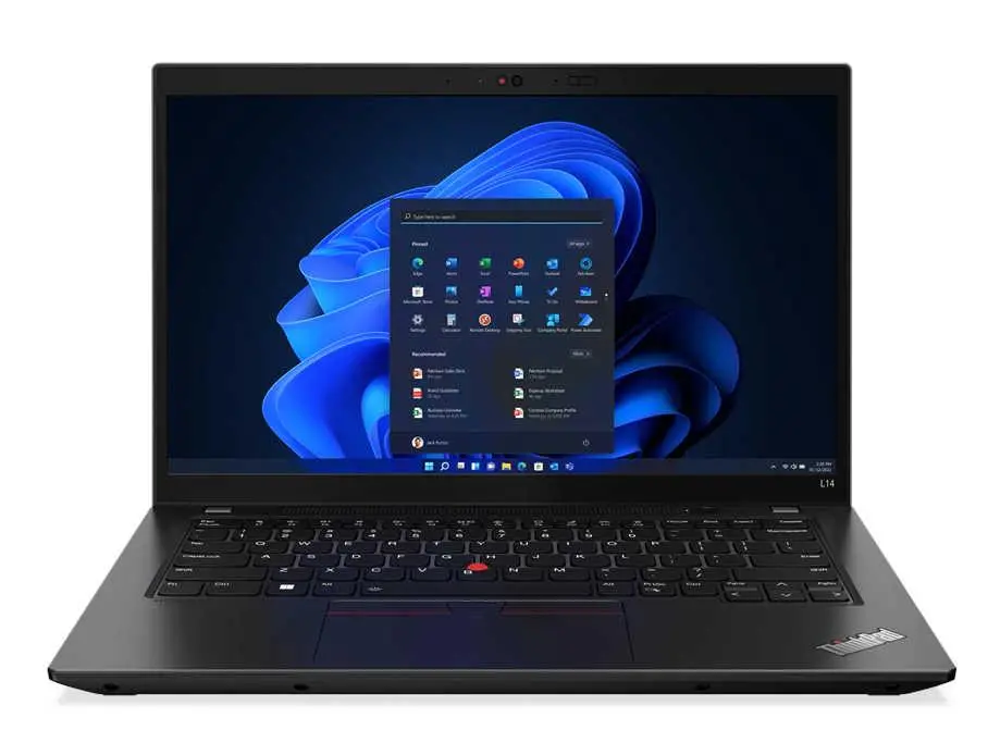 Laptop biznesowy Lenovo ThinkPad L14 Gen3 14" i7-1255U 8GB RAM 256GB Dysk SSD Win11 Pro Czarny
