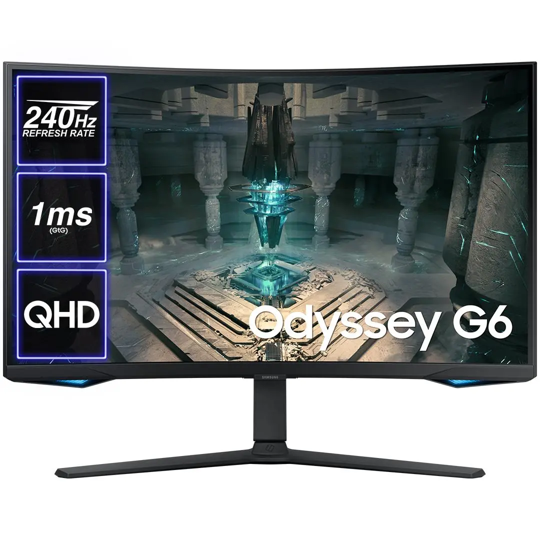 Monitor Samsung Odyssey G6 LS32BG650EU  32" 2K VA 240Hz 1ms Zakrzywiony Gamingowy