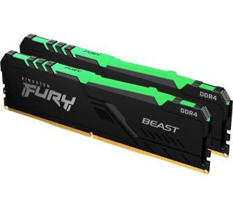 Pamięć RAM Kingston FURY FURY Beast DDR4 RGB 32GB 3600 Czarny