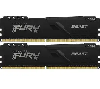 Pamięć RAM Kingston FURY Beast 16GB (2 x 8GB) 3600 CL17 Czarny