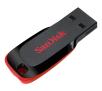 PenDrive SanDisk Cruzer Blade 64GB USB 2.0 Czarno-czerwony