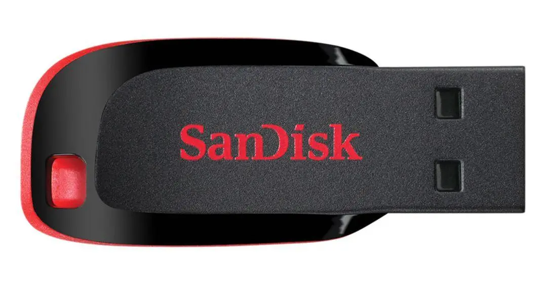 PenDrive SANDISK Cruzer Blade 64GB USB 2.0 Czarno-czerwony
