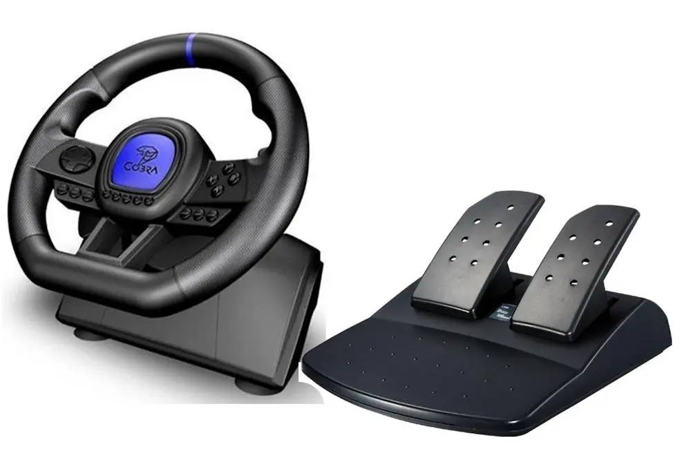 Kierownica Cobra Monte Carlo 270 z pedałami do PS3, Xbox One, Xbox 360 , PC, Nintendo Switch
