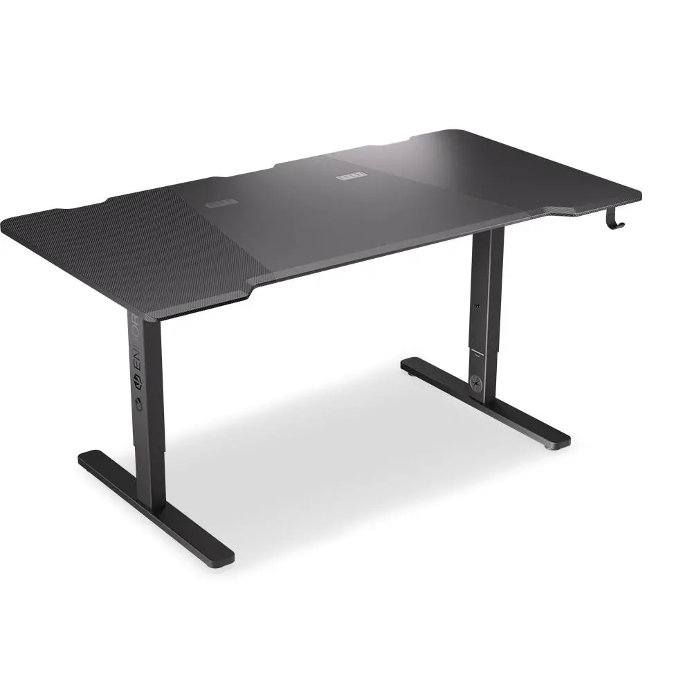 Biurko Endorfy Atlas L 150cm Regulacja wysokości Czarny