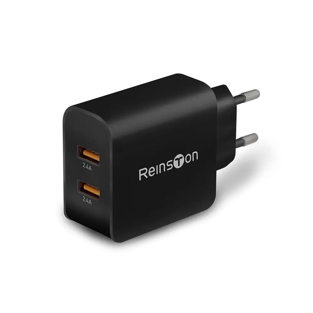Ładowarka sieciowa Reinston ELSI014 2x USB Czarny