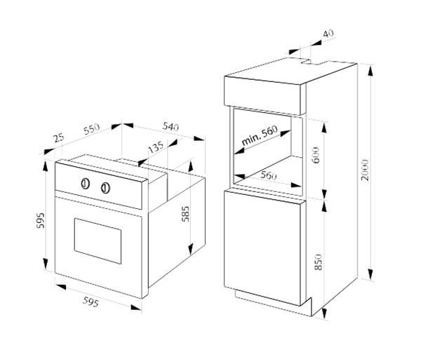 Piekarnik elektryczny Amica EB7532B Integra