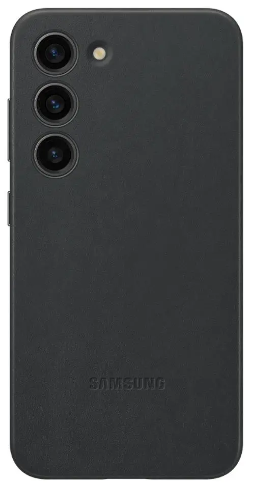 Etui Samsung Leather Cover do Galaxy S23 Czarny