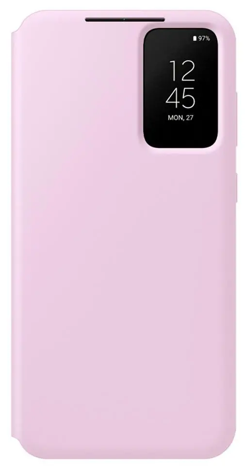 Etui Samsung Clear View Cover do Galaxy S23+ Lawendowy