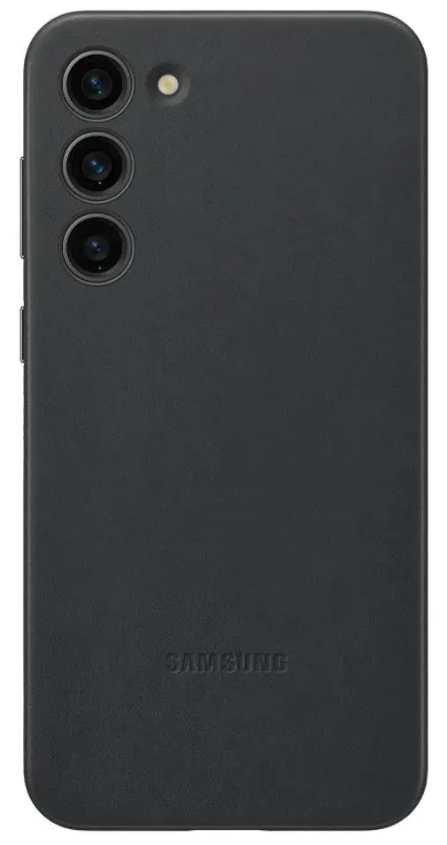 Etui Samsung Leather Cover do Galaxy S23+ Czarny