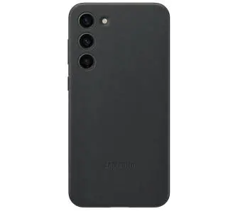 Etui Samsung Leather Cover do Galaxy S23+ Czarny