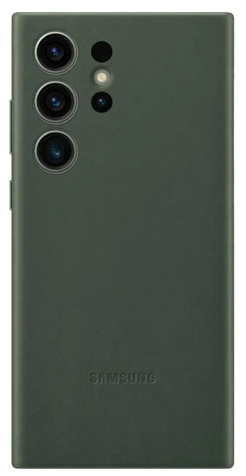 Etui Samsung Leather Cover do Galaxy S23 Ultra Zielony