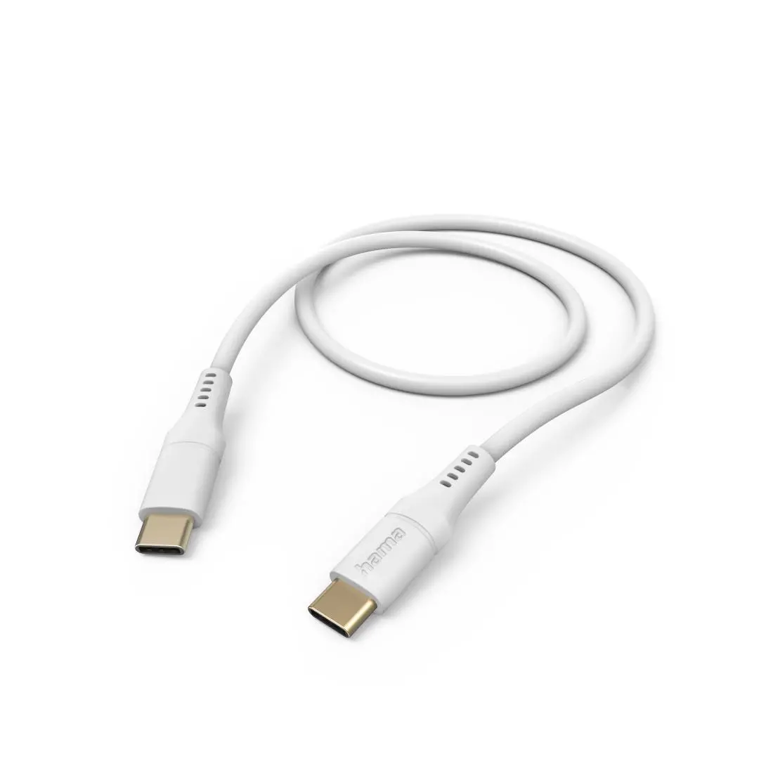 Kabel Hama Flexib USB-C do USB-C Biały