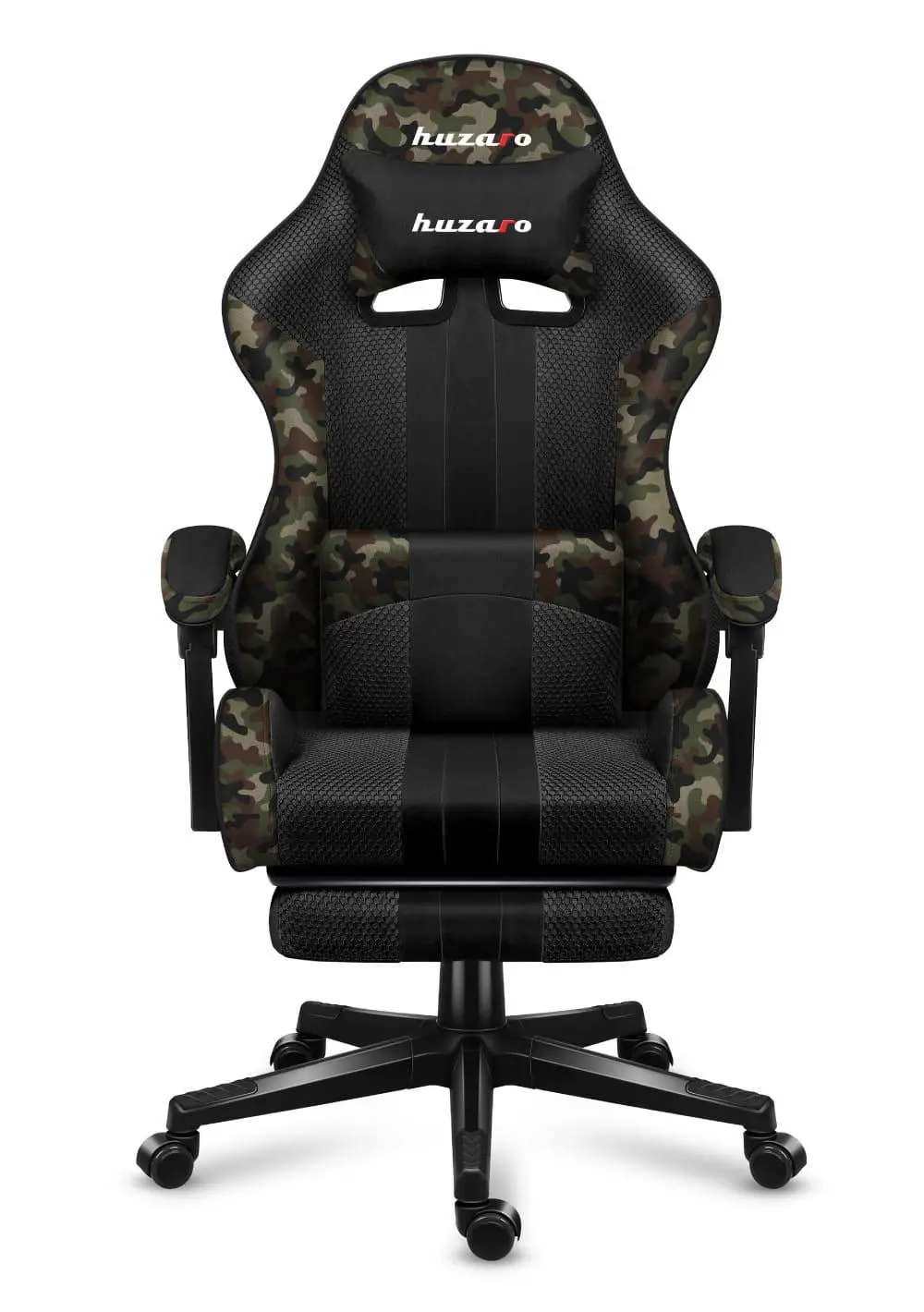 Fotel Huzaro Force 4.7 Camo Mesh Gamingowy do 140kg Tkanina Camo