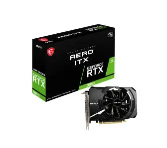 Karta graficzna MSI GeForce RTX 3050 AERO ITX OC 8GB GDDR6 128bit DLSS