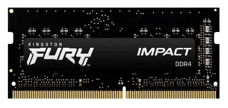 Pamięć RAM Kingston Fury Impact 8GB 3200 CL20 Czarny