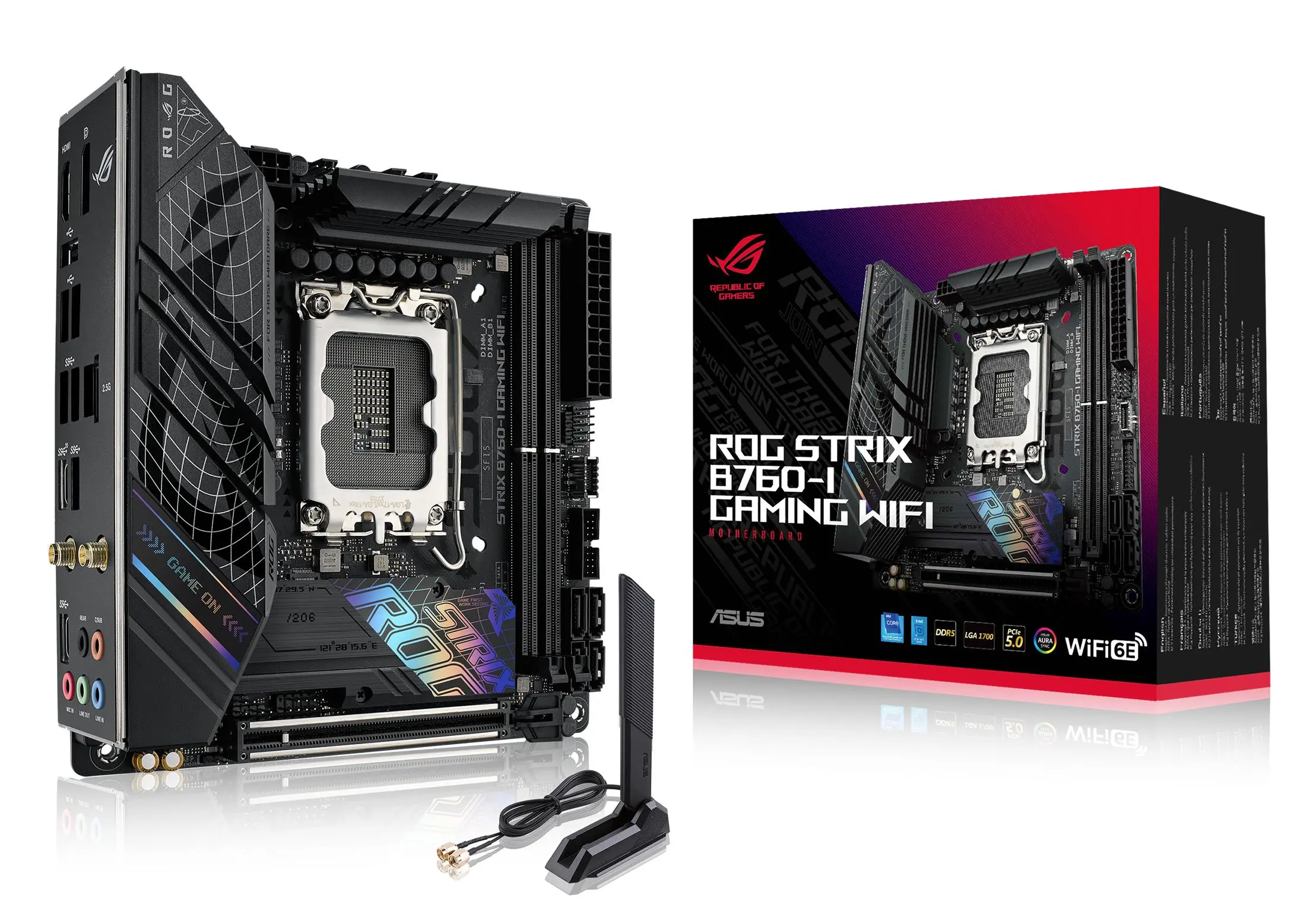 Płyta główna ASUS ROG STRIX B760-I GAMING WIFI DDR5