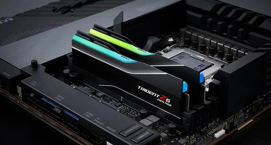 Pamięć RAM G.Skill Trident Z5 Neo RGB DDR5 32GB (2 x 16GB) 6000 CL32 Czarny