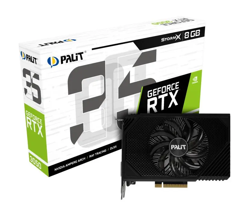 Palit GeForce RTX 3050 StormX 8GB GDDR6 128bit DLSS