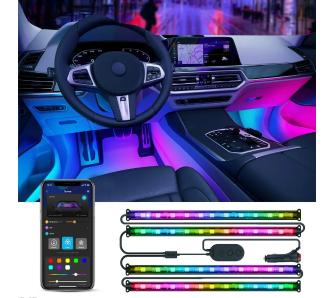 Taśma LED Govee H7090 oświetlenie wnętrza samochodu
