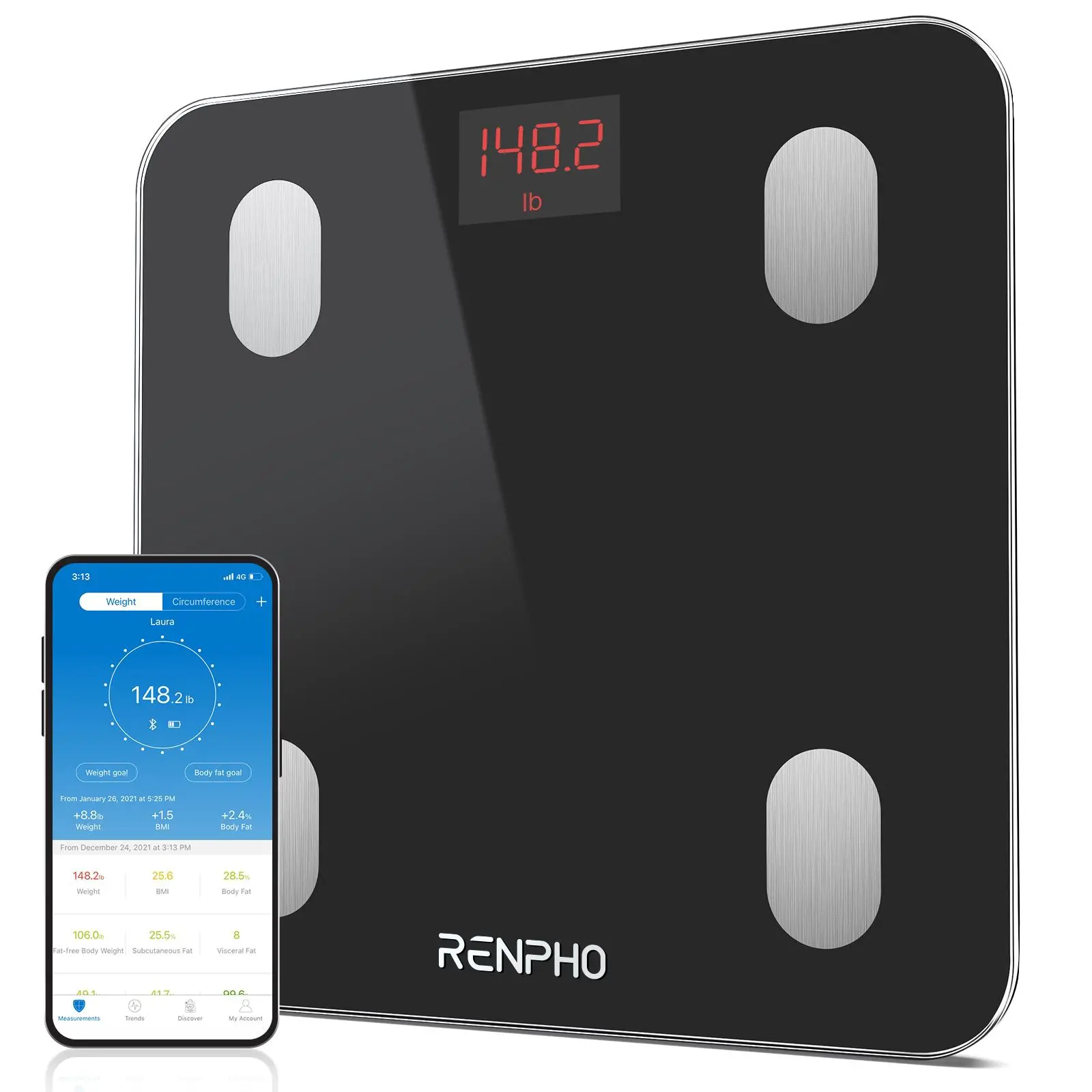 Waga Renpho ES-26M-BK  180kg
