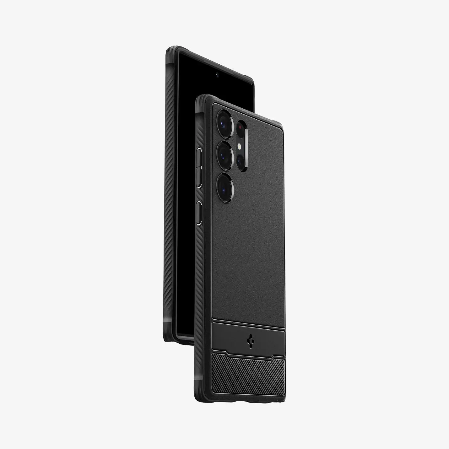 Etui Spigen Rugged Armor do Galaxy S23 Ultra Czarny