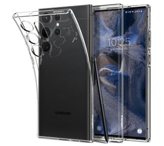 Etui Spigen Liquid Crystal do Galaxy S23 Ultra Przezroczysty