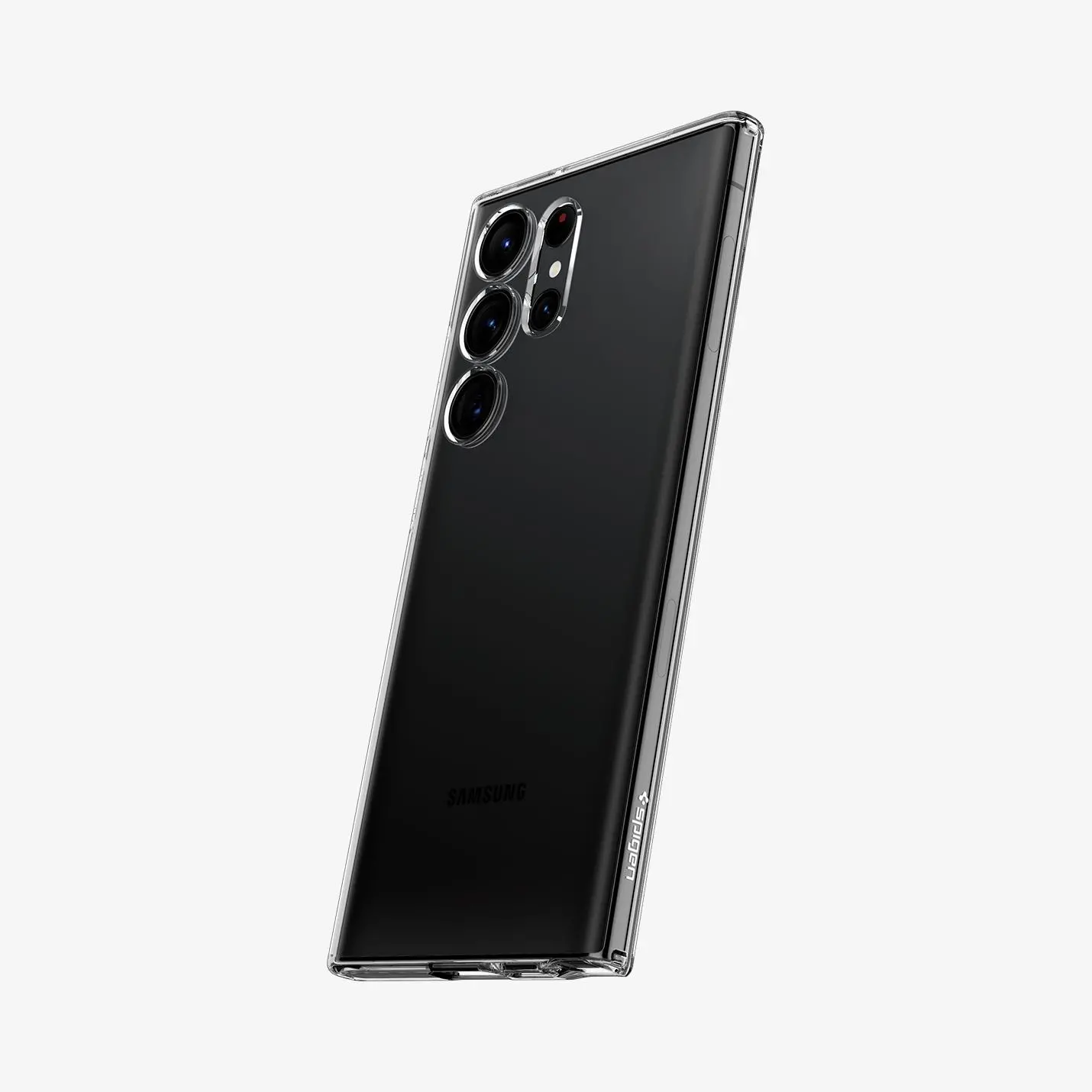 Etui Spigen Liquid Crystal do Galaxy S23 Ultra Przezroczysty