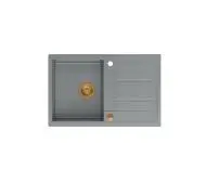 Quadron HB8203U5-C1 P2O Morgan 111 Granitowy Szary/Miedziany