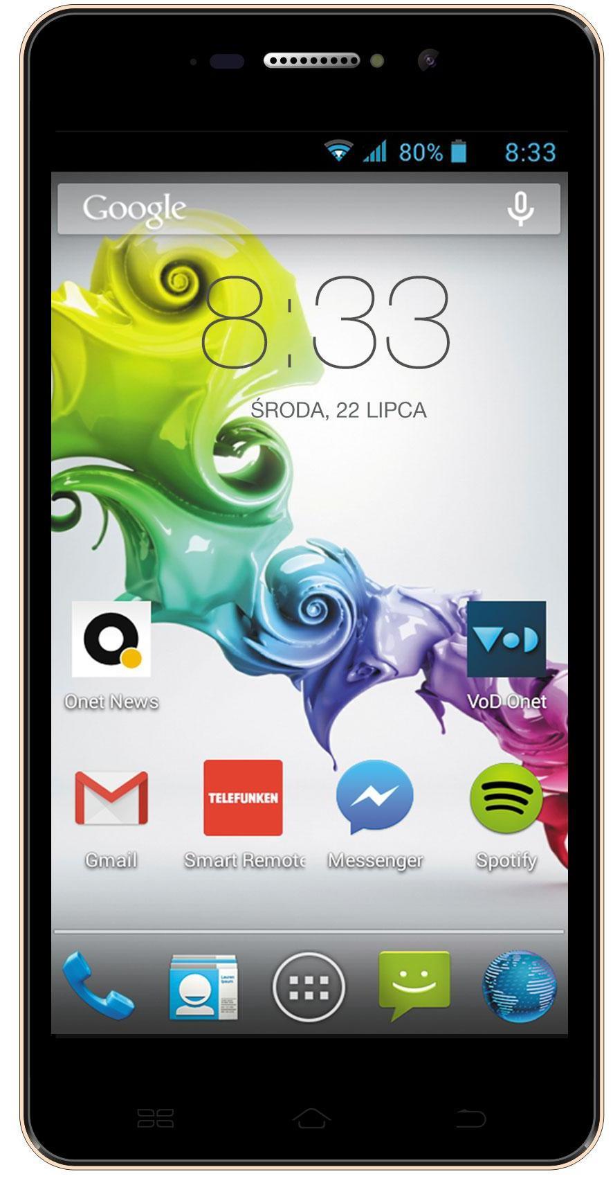 Smartfon Telefunken Foxtrot (czarny)