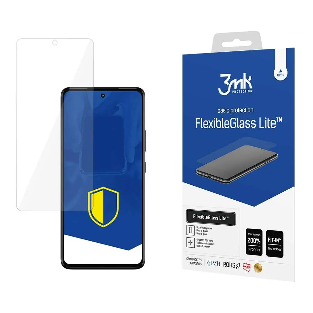 Szkło hybrydowe 3mk FlexibleGlass Lite do Motorola Moto G72