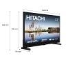 Telewizor Hitachi 32HAE2351E 32" LED HD Ready Android TV DVB-T2