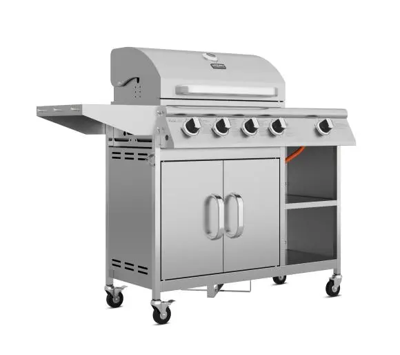 Гриль газовий Koler Relish v3 Srebrny