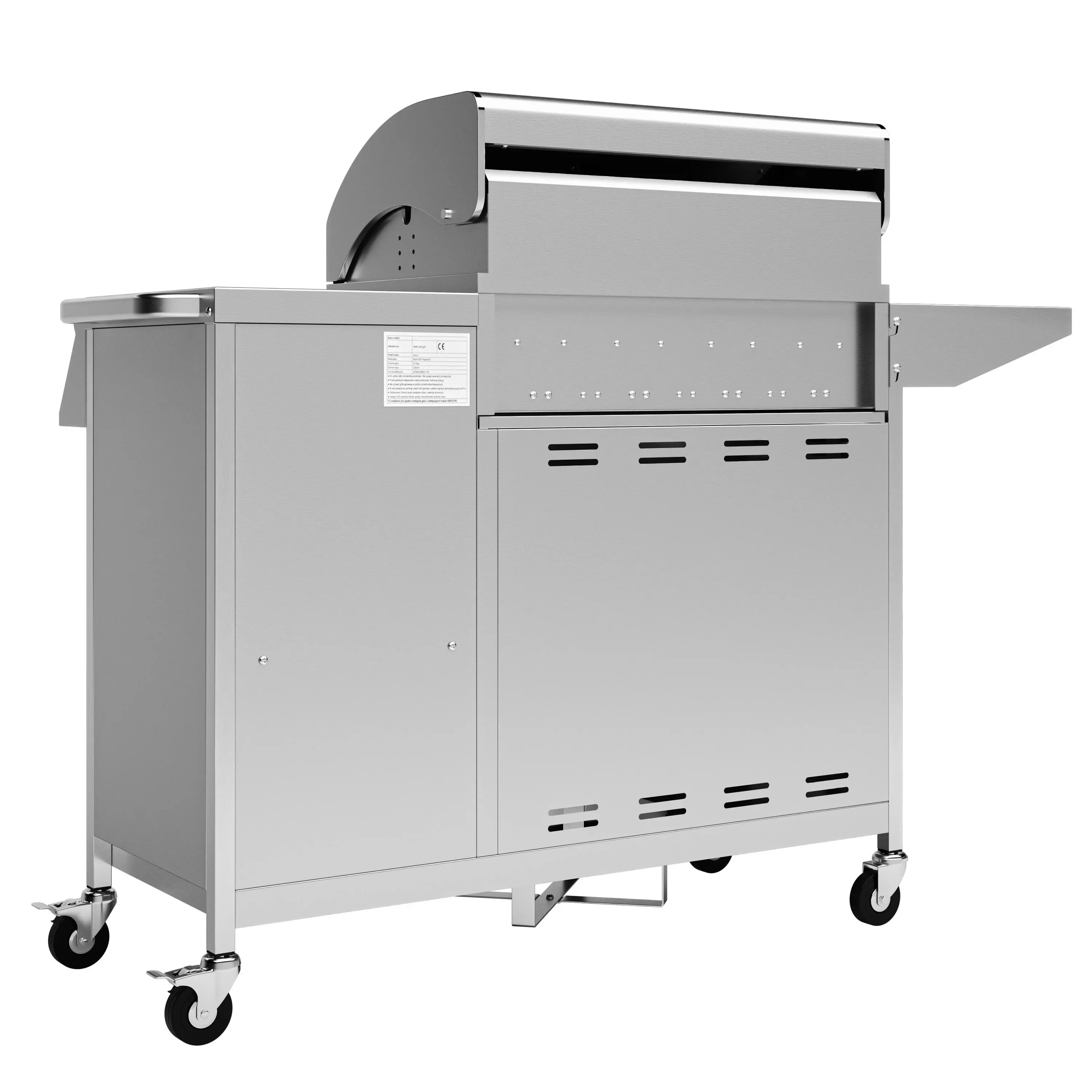 Grill gazowy Koler Relish v3 Srebrny