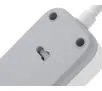 Przedłużacz Kerg M02399 5 gniazd 1,5m Biały