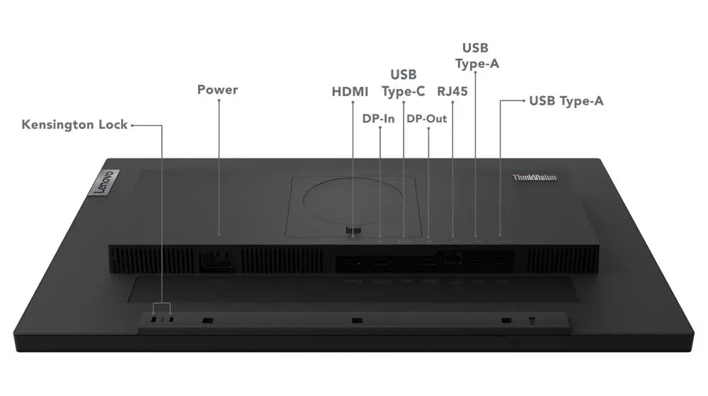 Monitor Lenovo ThinkVision T24m-29 (63A5GAT6EU) 24" Full HD IPS 60Hz 4ms