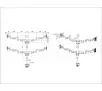 Uchwyt do monitora Multibrackets MM5891 na 4 ekrany od 15" do 30" Max 8kg