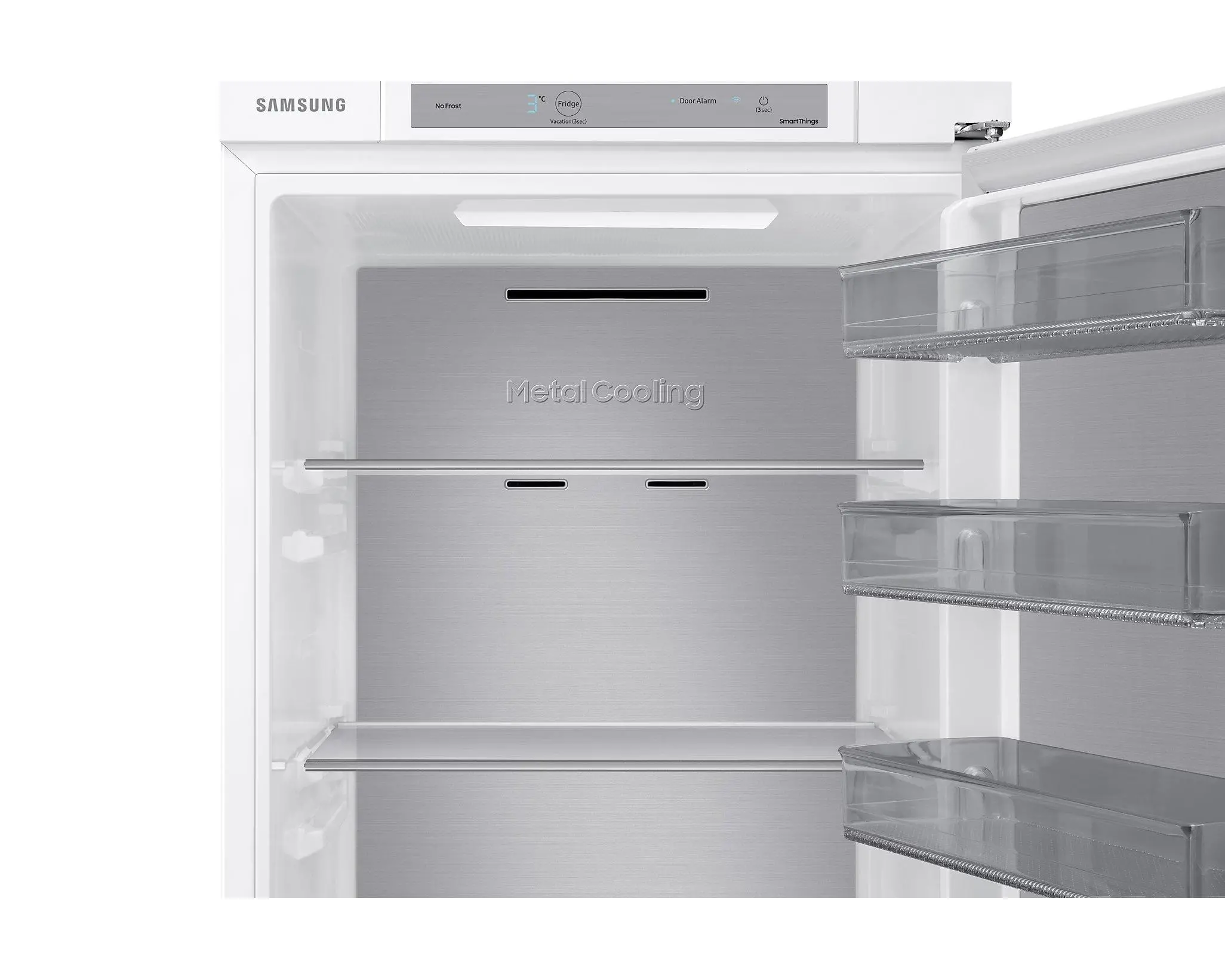 Lodówka Samsung BRR29703EWW Pełny No Frost 177,5cm Szuflada z kontrolą wilgotności
