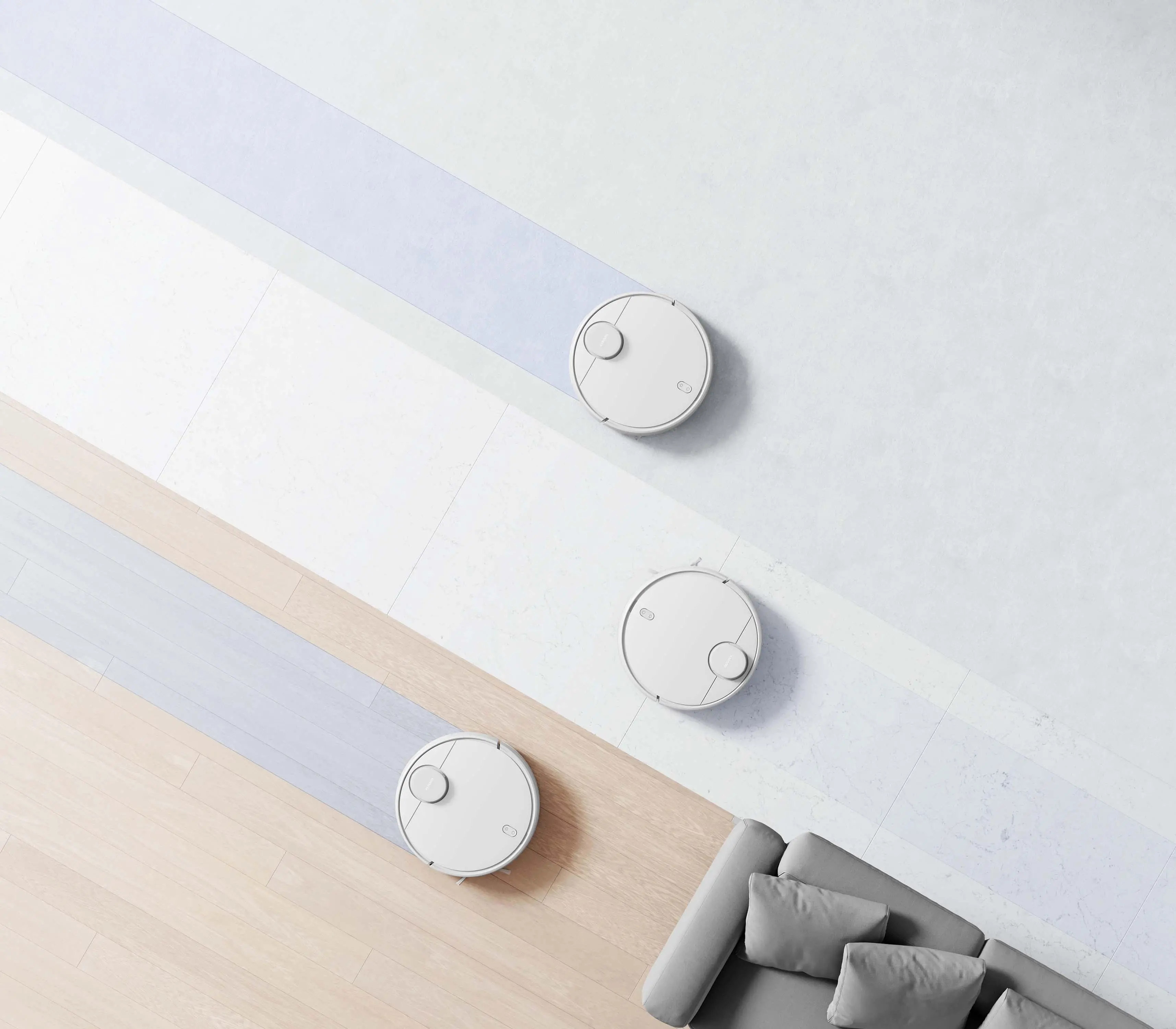 Robot sprzątający Xiaomi Robot Vacuum S10 Funkcja mopowania Tworzenie mapy pomieszczenia 66dB