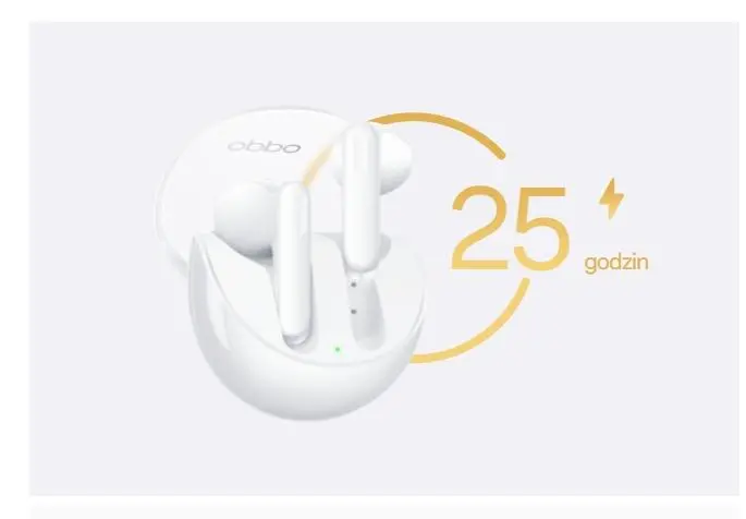 Słuchawki bezprzewodowe OPPO Enco Air3 Douszne Bluetooth 5.3 Biały