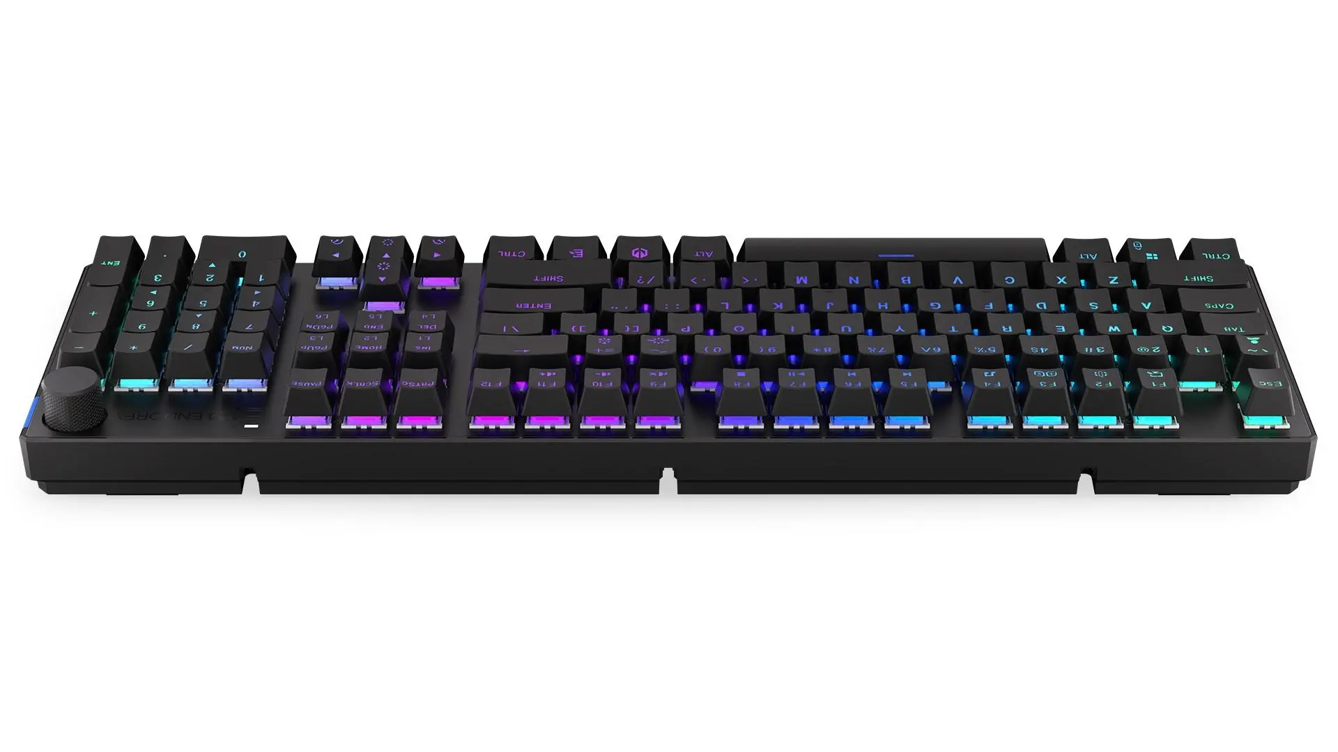Klawiatura mechaniczna Endorfy Thock Wireless Kailh Box Brown Czarny