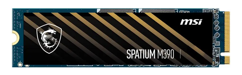 Dysk MSI Spatium M390 500GB PCIe Gen3 x4