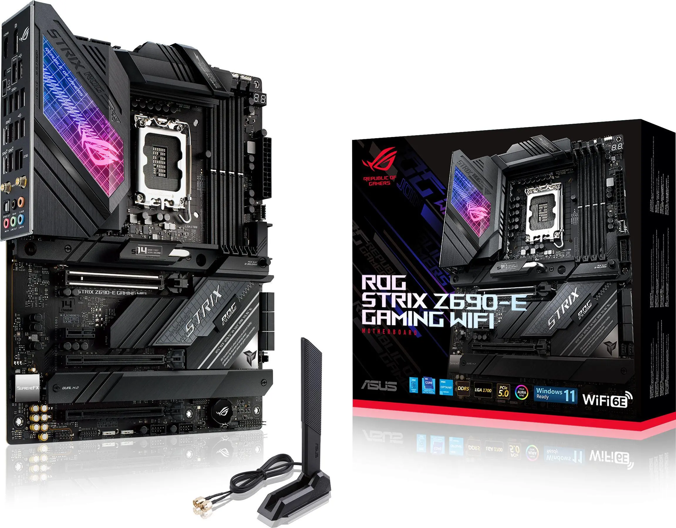 Płyta główna ASUS ROG STRIX Z690-E GAMING WIFI DDR5