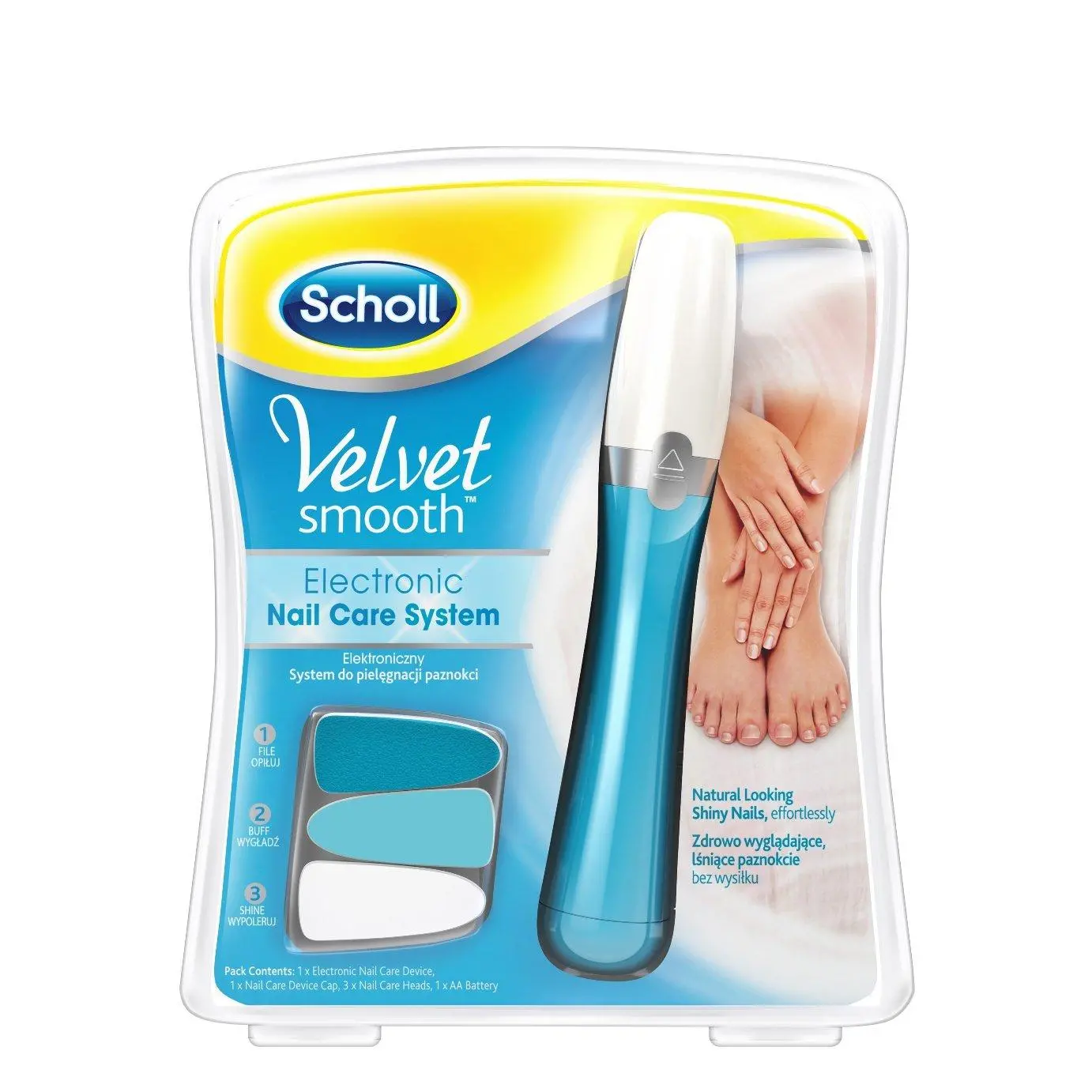 Zestaw do pielęgnacji Scholl Velvet Smooth Nail Care System