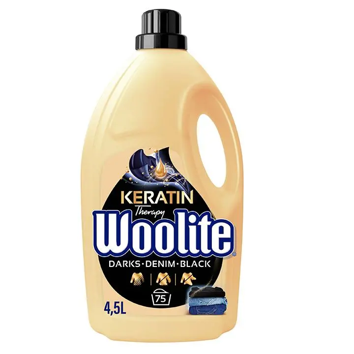 Woolite Keratin Therapy czerń ciemne kolory jeans 4,5l