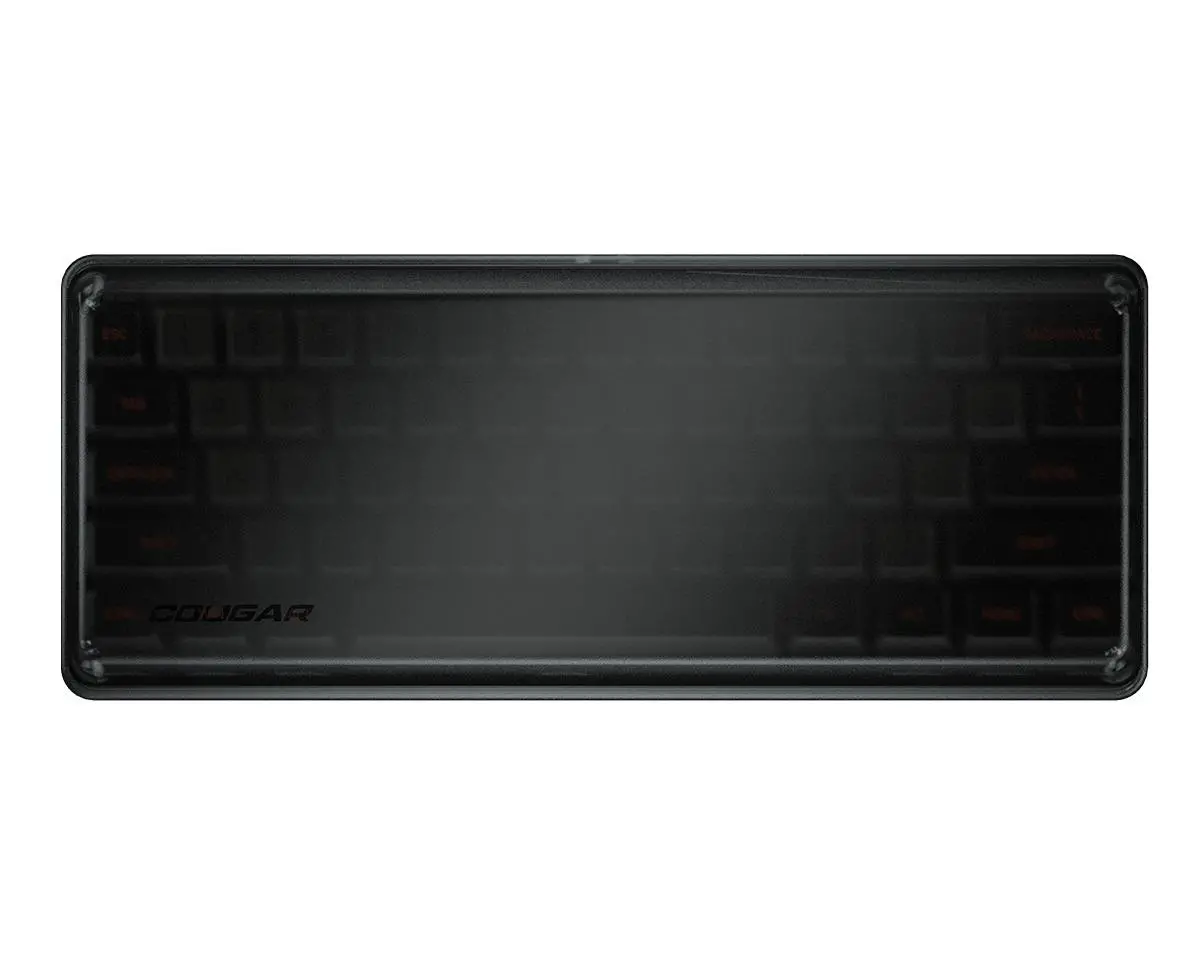 Klawiatura mechaniczna Cougar Puri Mini Gateron Red Czarny