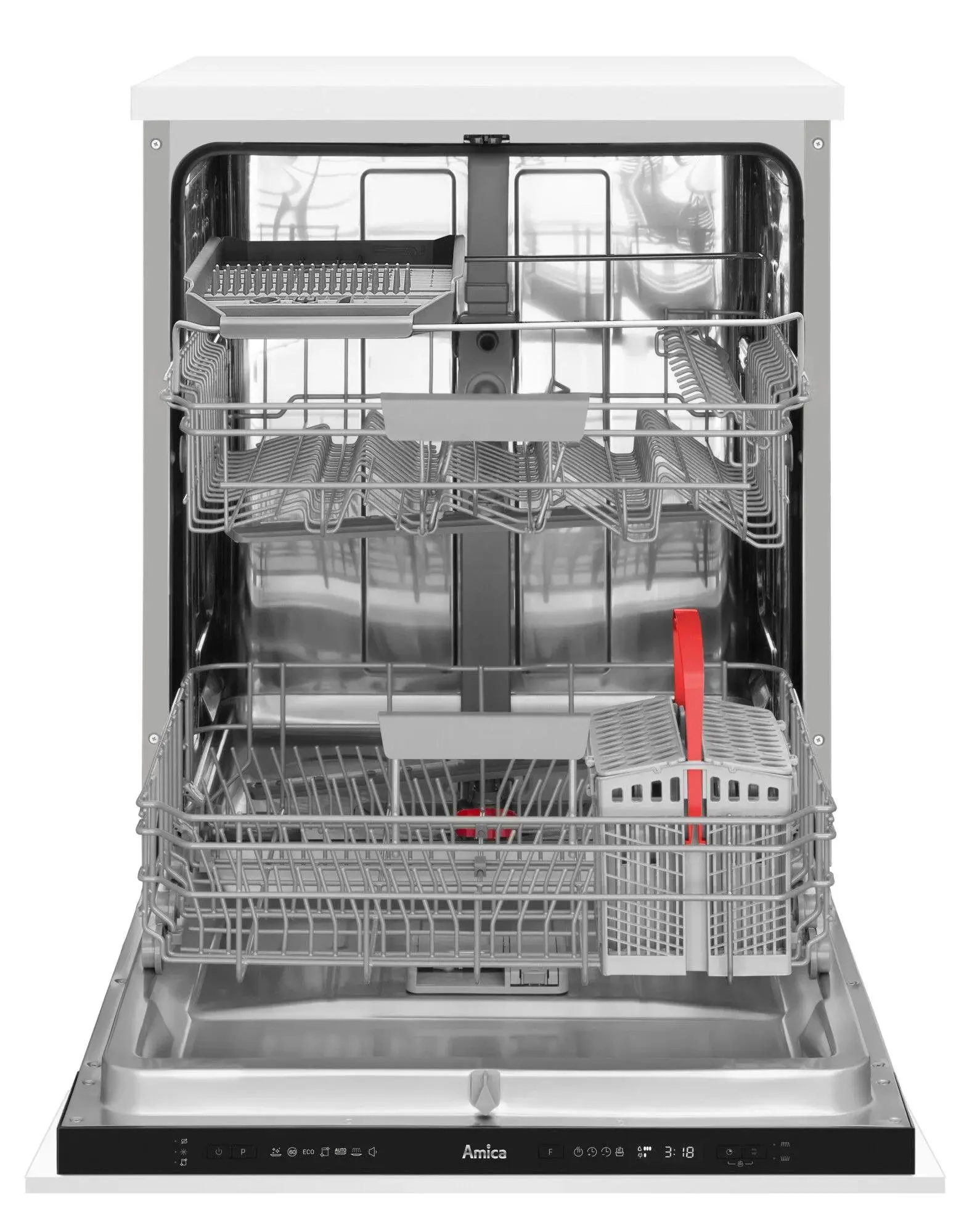 Zmywarka Amica DIM62C7TBOQD 59,8cm Automatyczne otwieranie drzwi