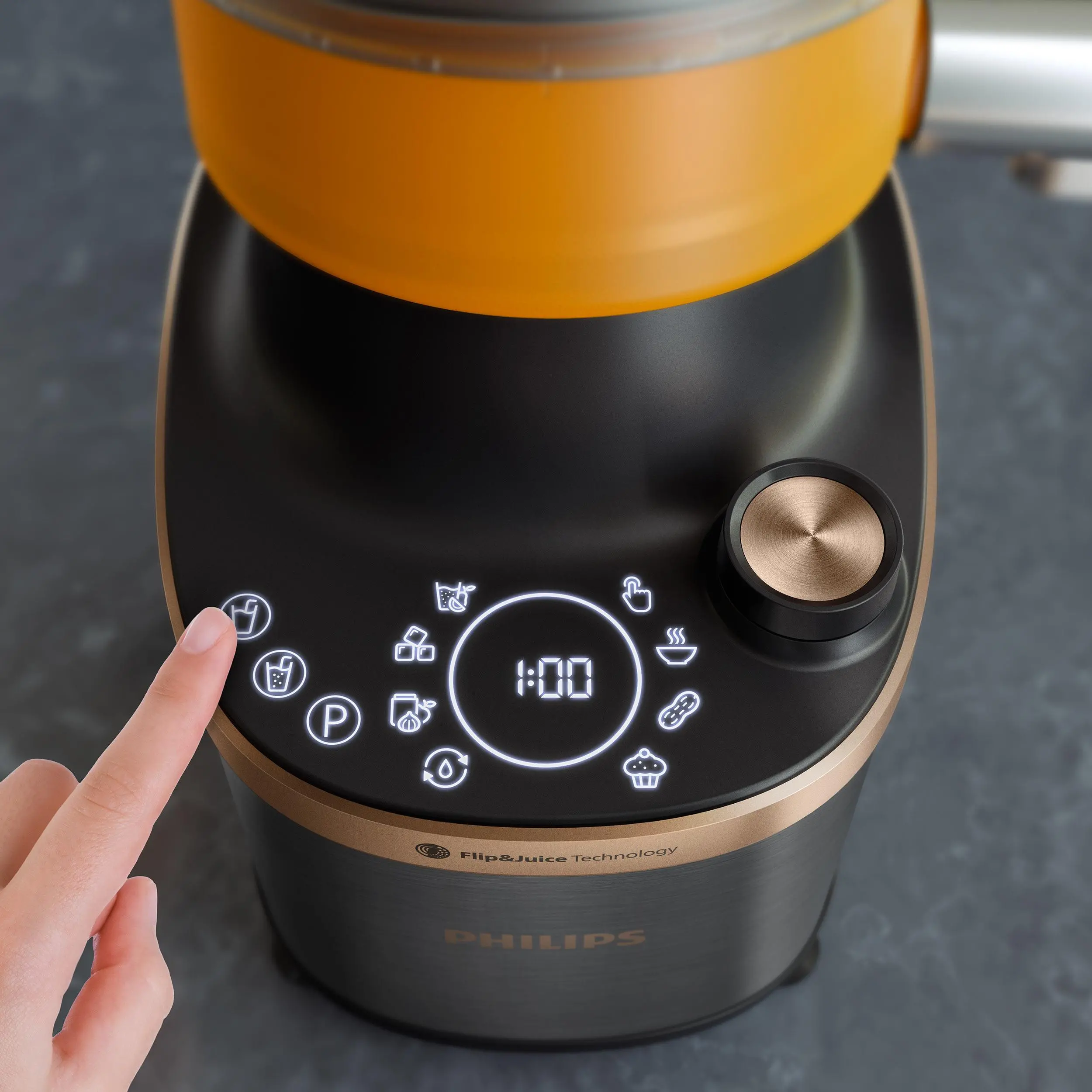 Blender kielichowy Philips Flip&Juice HR3770/00 2l