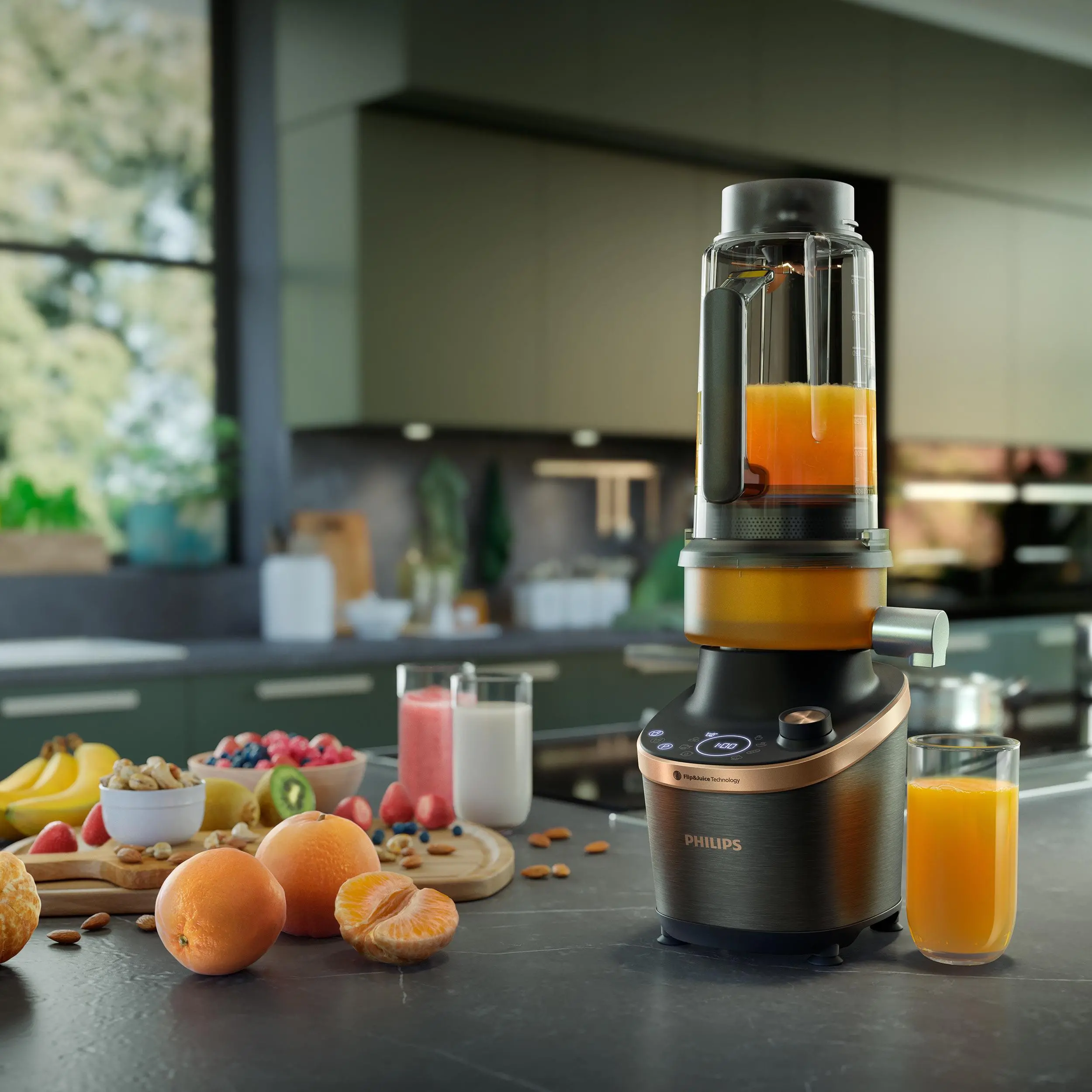 Blender kielichowy Philips Flip&Juice HR3770/00 2l